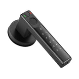 Wooden door graffiti single tongue fingerprint password handle lock Bluetooth all intelligent lock