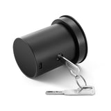 Graffiti Bluetooth smart fingerprint password wooden door card swipe ball lock