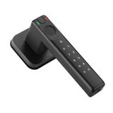 Wooden door graffiti single tongue fingerprint password handle lock Bluetooth all intelligent lock