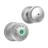 Graffiti Bluetooth smart fingerprint password wooden door ball lock