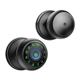Graffiti Bluetooth smart fingerprint password wooden door ball lock