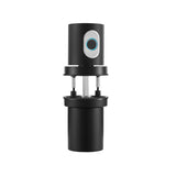 Graffiti Bluetooth smart fingerprint password wooden door card swipe ball lock
